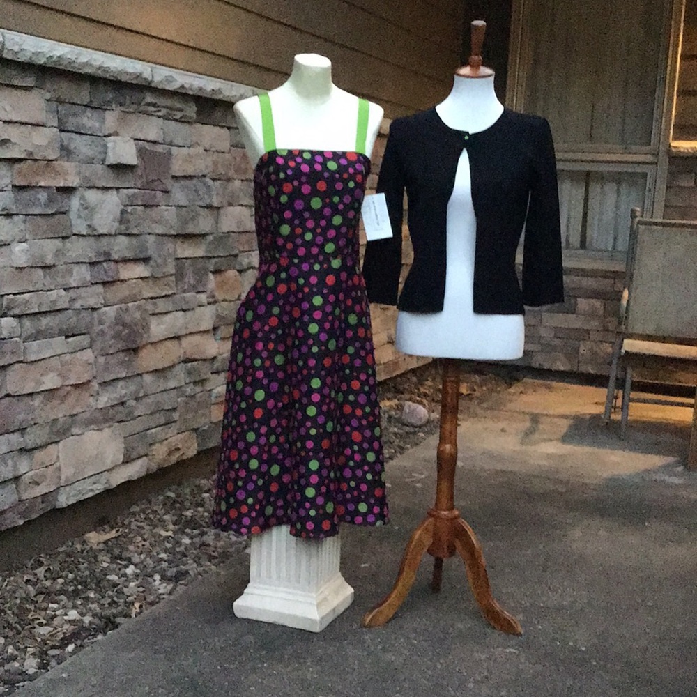 Jeremy Spenser size 6 dress & S sweater set NWT